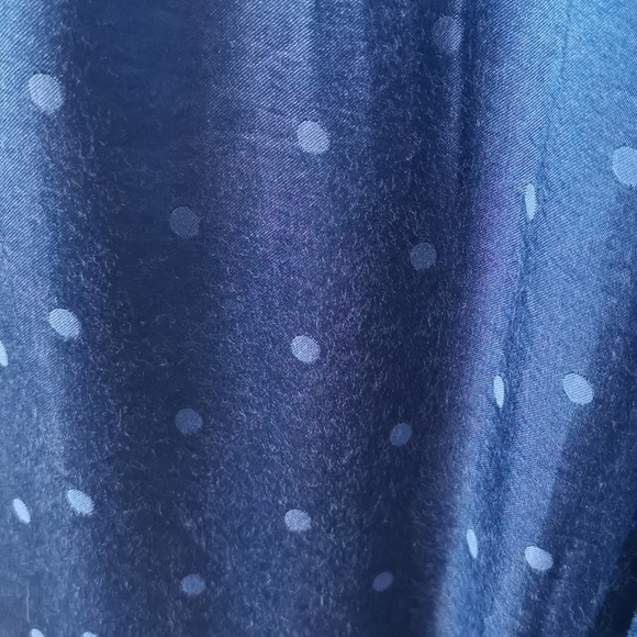 VICTORIA'S Secret Blue Polka Dot Pajama Pants XL - Picture 2 of 5